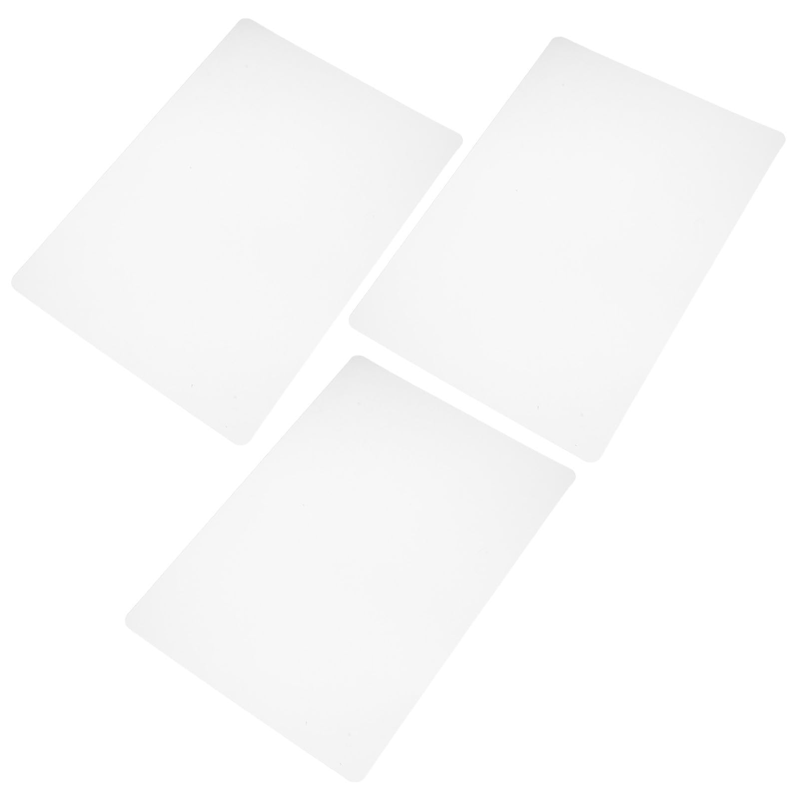 HOMOCONO 3-Piece Anti-Slip Plastic Writing Mat Set