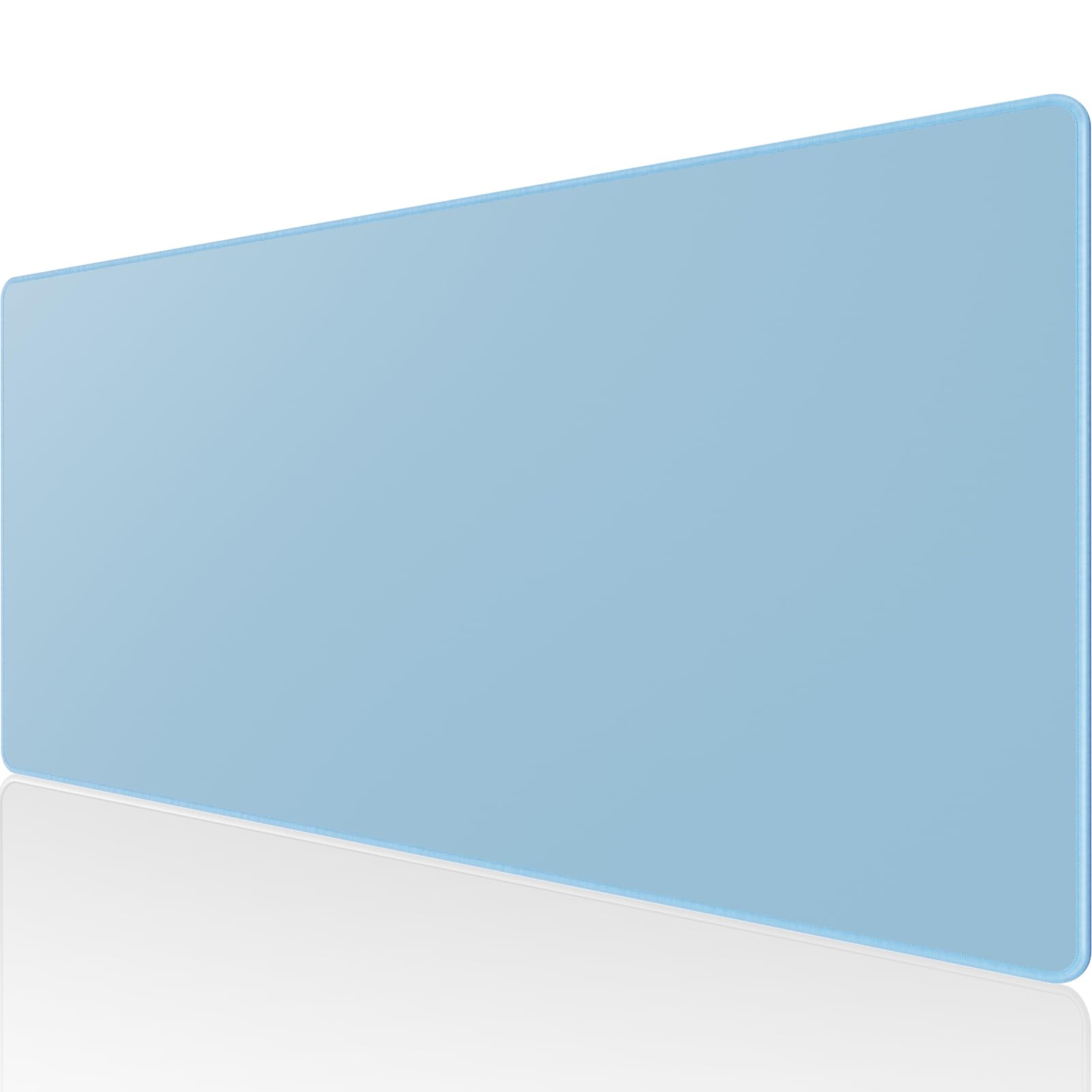KTRIO Large Gaming Mouse Pad with Superior Micro-Weave Cloth, Extended Desk Mousepad with Stitched Edges, Non-Slip Base, Water Resist Keyboard Pad for Gamer, Office & Home