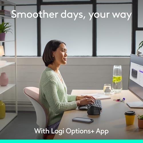 Logitech Lift Vertical Ergonomic Wireless Mouse