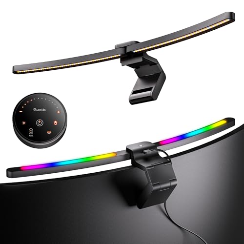 Quntis Curved Monitor Light Bar with RGB Backlight