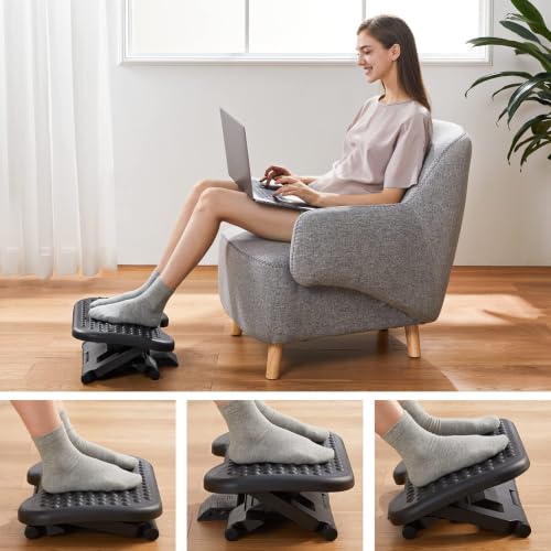 HUANUO Adjustable Under Desk Footrest