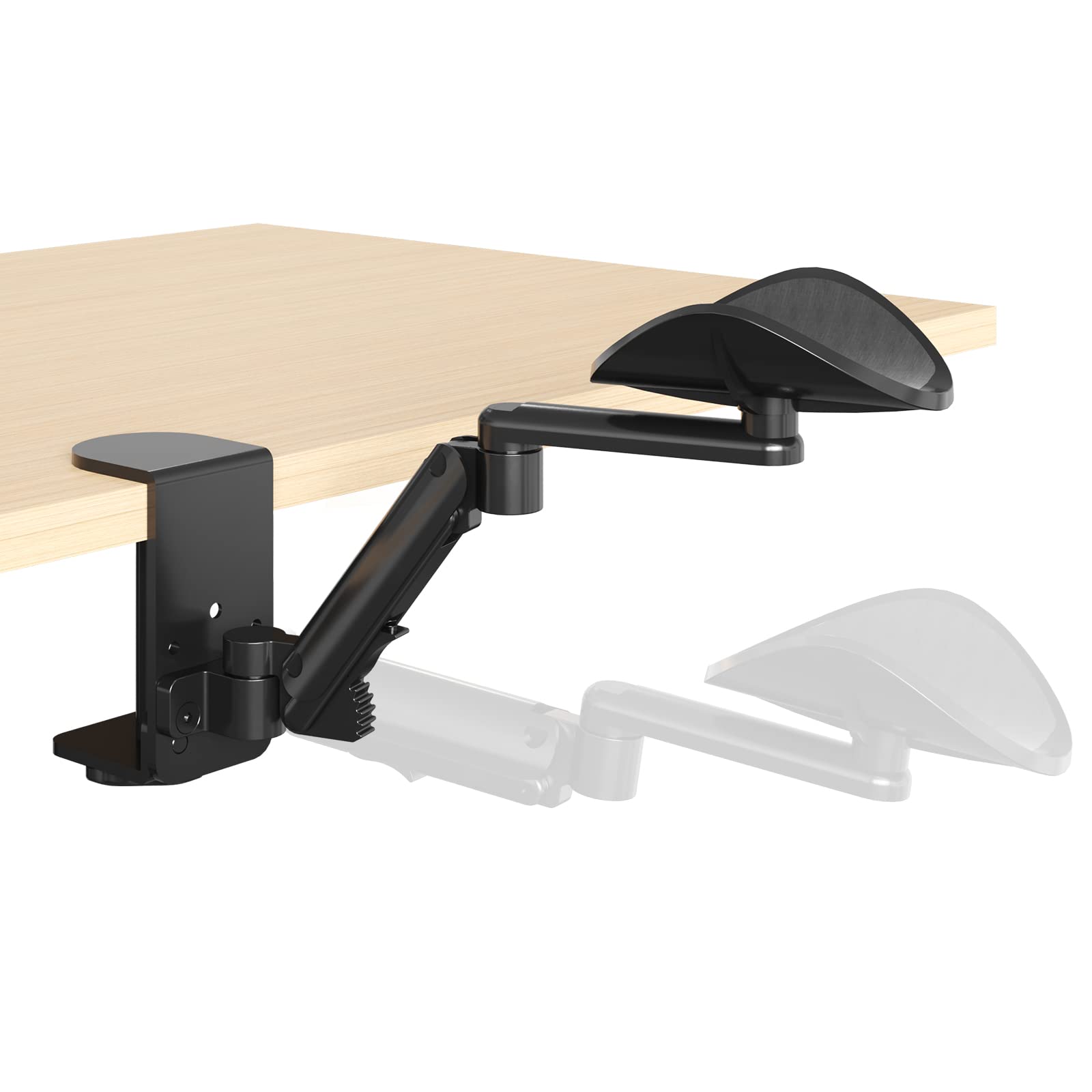 JOY worker Clamp-on Adjustable Armrest for Desk
