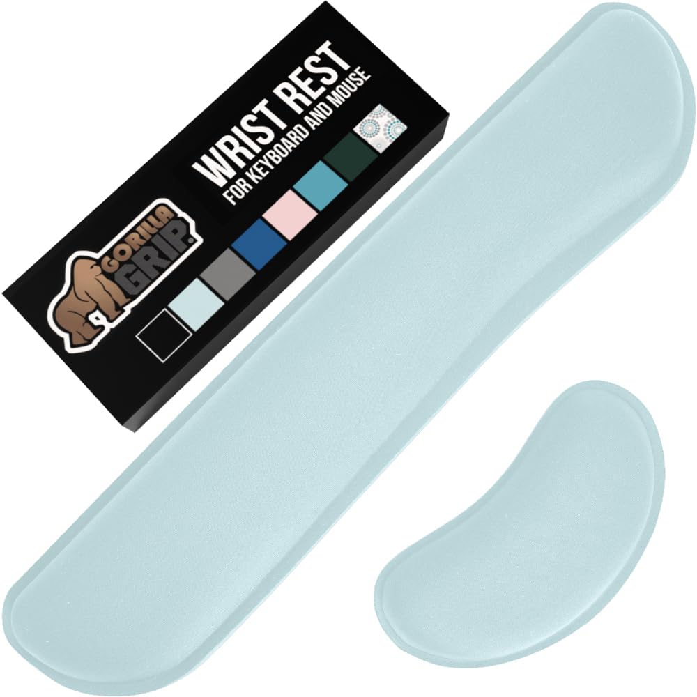 GORILLA GRIP Memory Foam Wrist Rest for Computer Keyboard