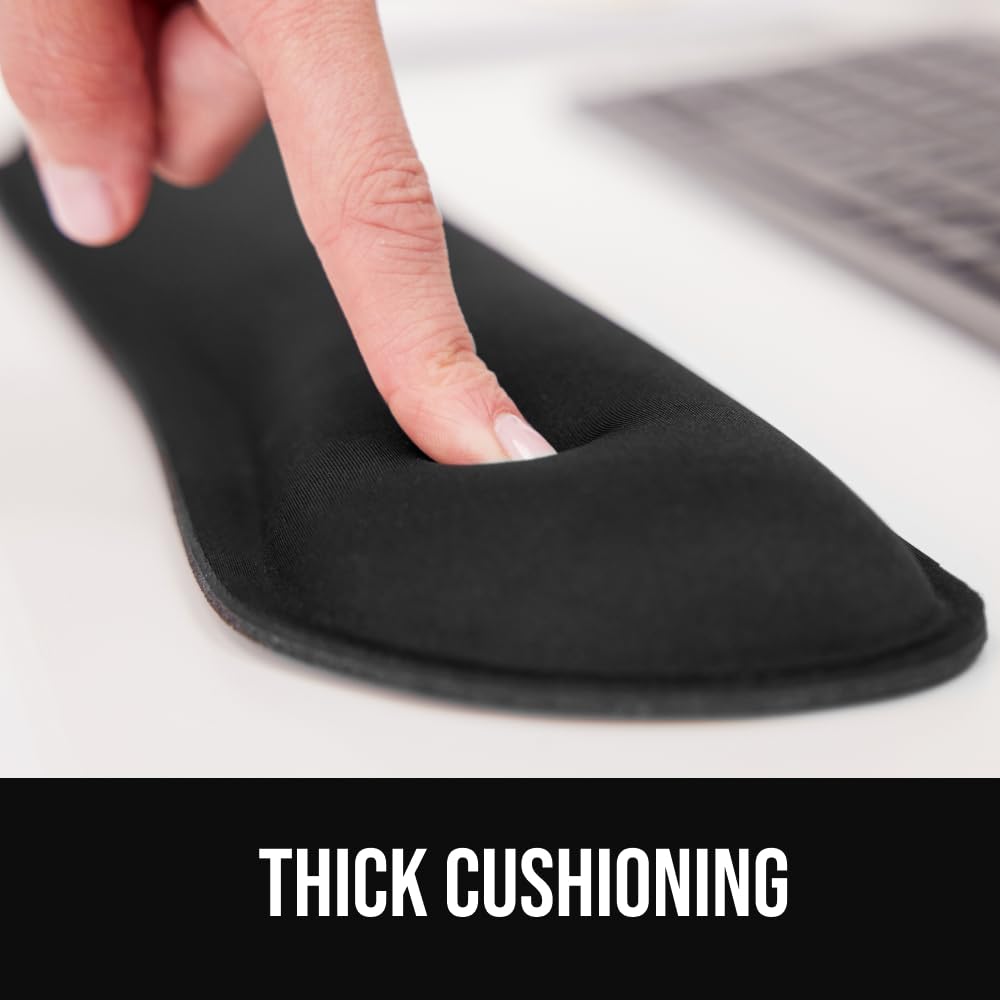 GORILLA GRIP Memory Foam Wrist Rest for Computer Keyboard