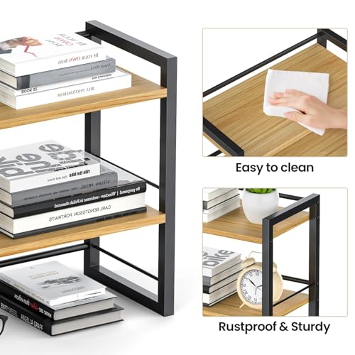 ART-GIFTREE Office Desk Shelf Organizer with Storage