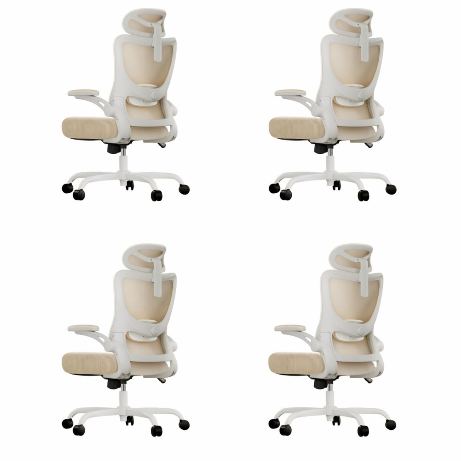 Marsail Ergonomic Office Chair with 3D Armrests