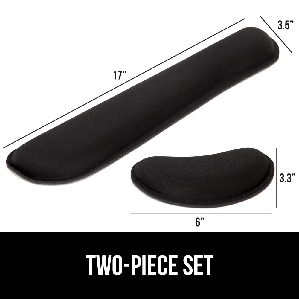GORILLA GRIP Memory Foam Wrist Rest for Computer Keyboard