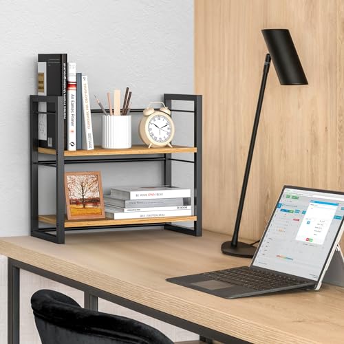 ART-GIFTREE Office Desk Shelf Organizer with Storage