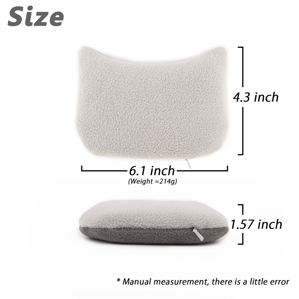 Large Mouse Wrist Rest Bean Bag, Ergonomic Mouse Support Pad Filled Ergo Beads for Computer, Laptop, PC Gaming