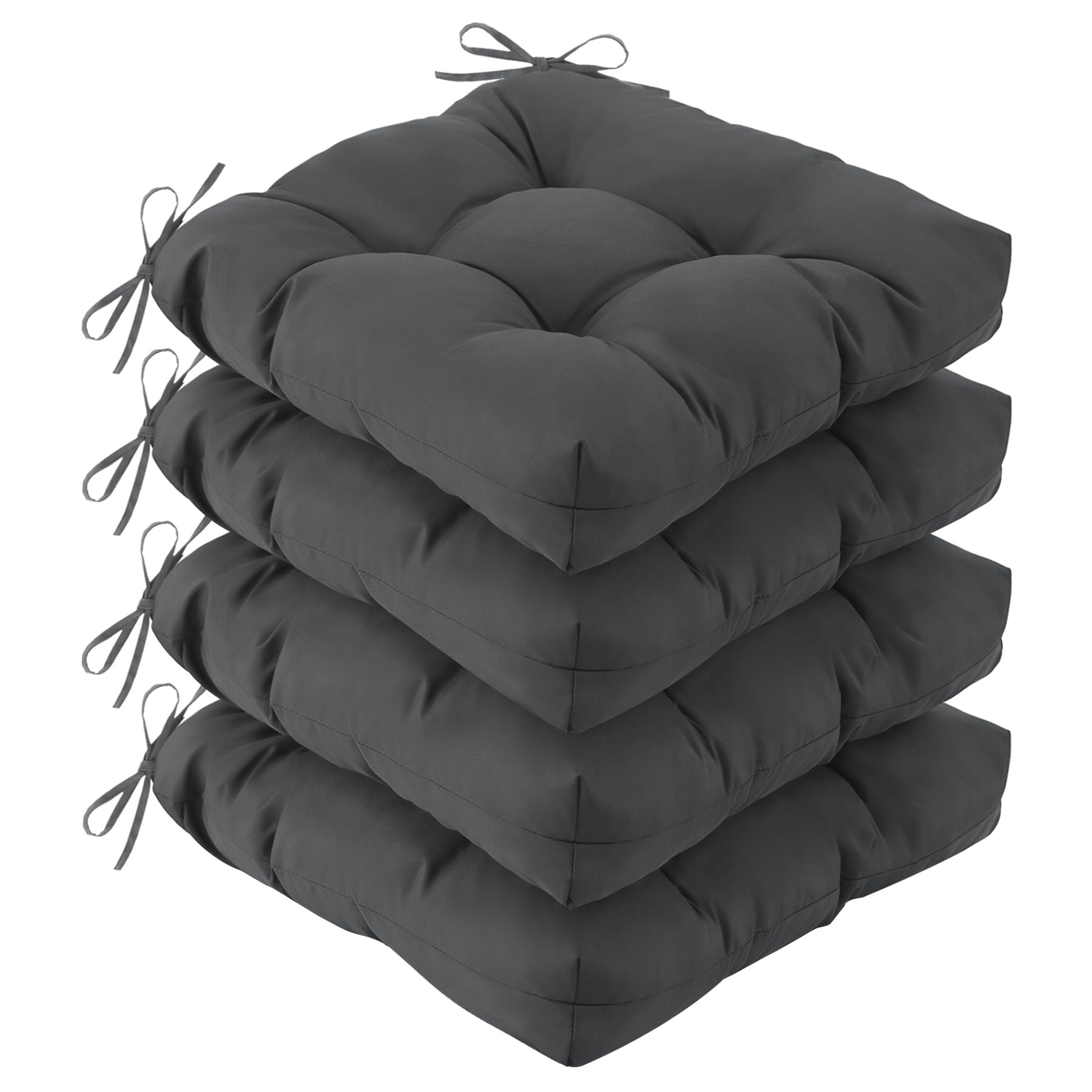 IASEAHK Outdoor Tufted Chair Cushions