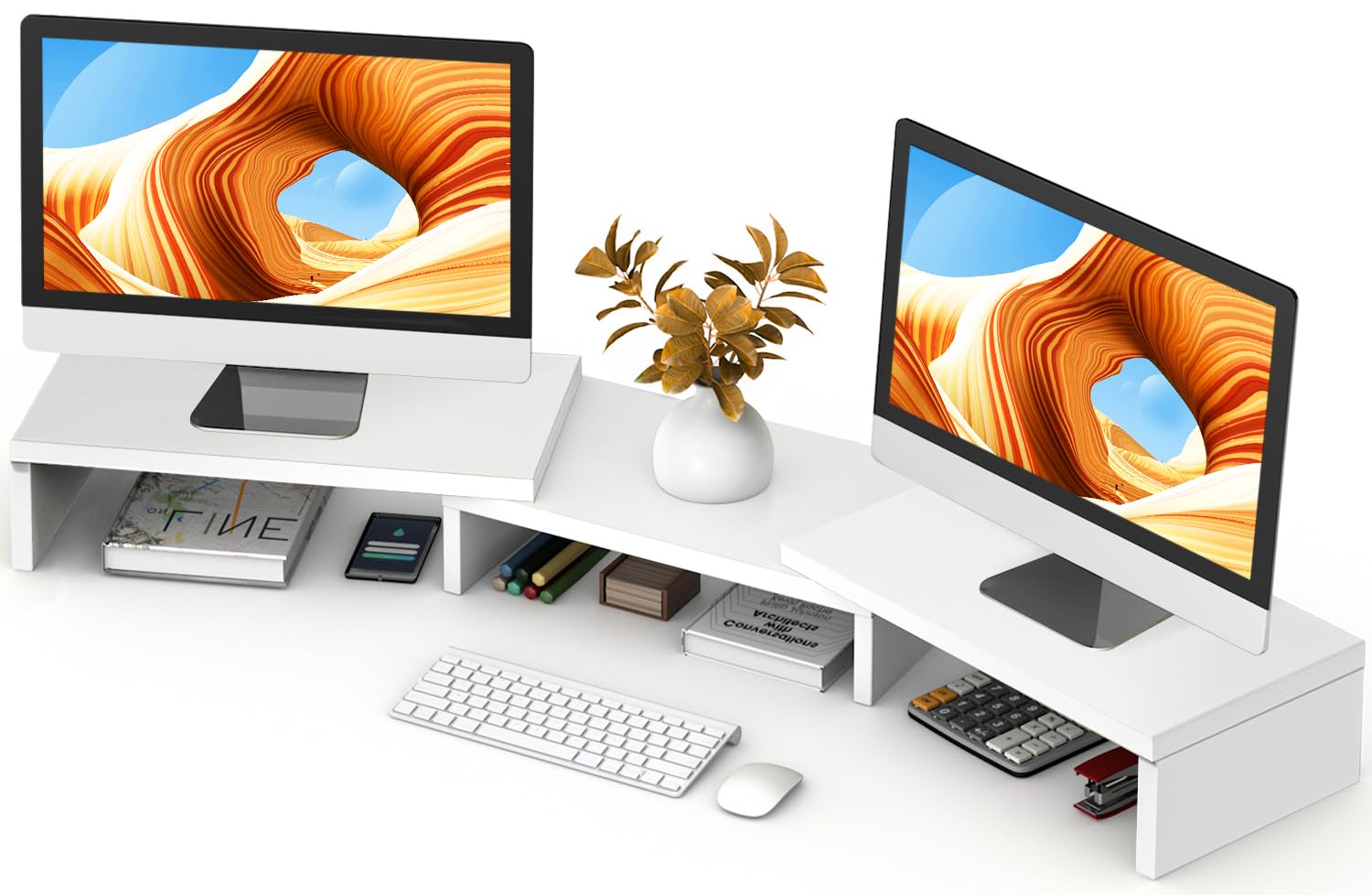 TAVR Furniture Monitor Stand Office Desktop for monitors