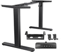 HUANUO Standing Desk Frame with 220lbs Powerful Brushless Motor, Thick T-Shaped Adjustable Desk Legs Made of Automotive-Grade Steel, for Max 75″ x 35″ Desktop, for Home Office, Frame Only