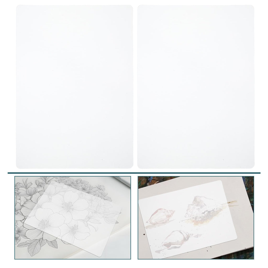 HOMOCONO 3-Piece Anti-Slip Plastic Writing Mat Set