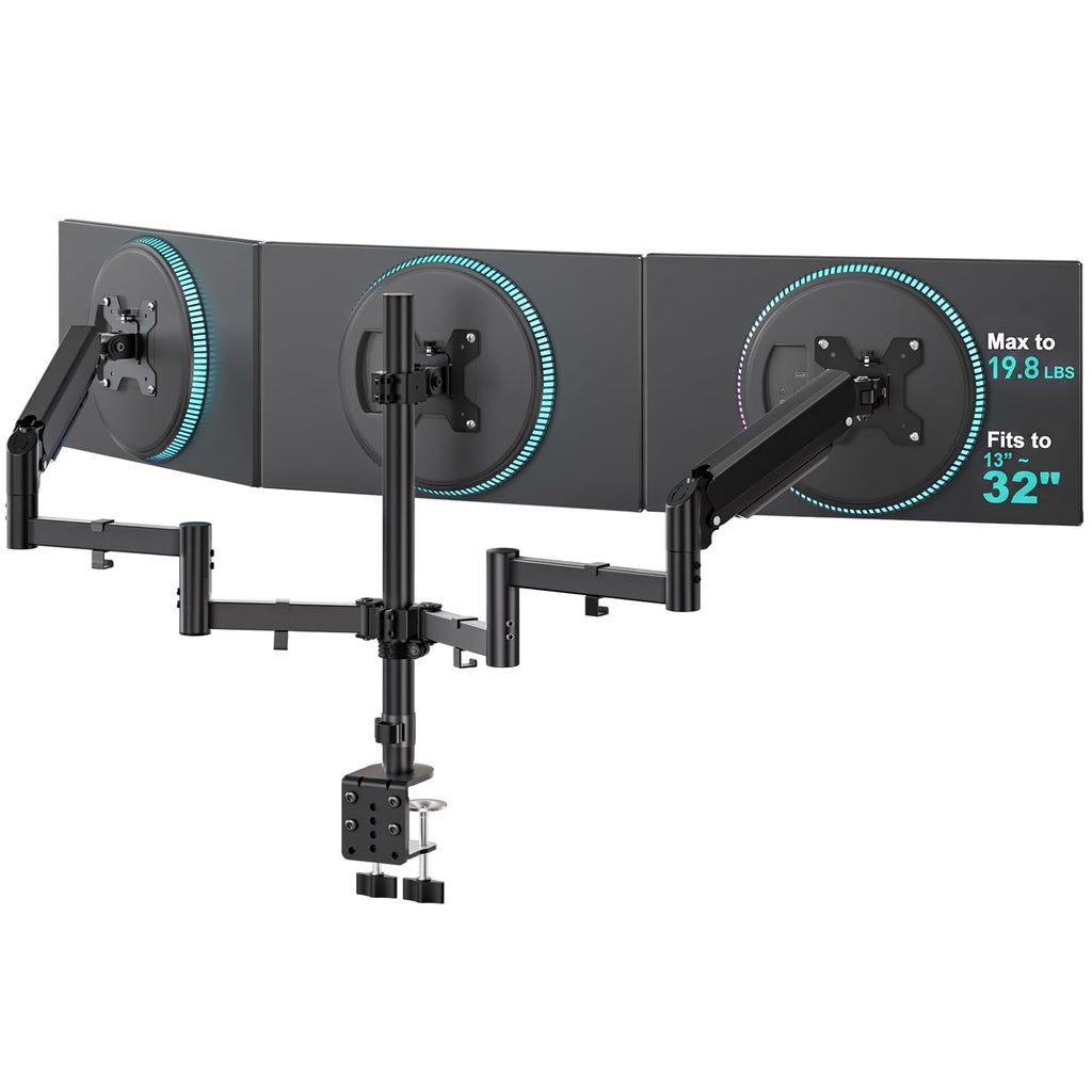 WALI Single/Dual/Triple/Quad Monitor Arm Mount Stand