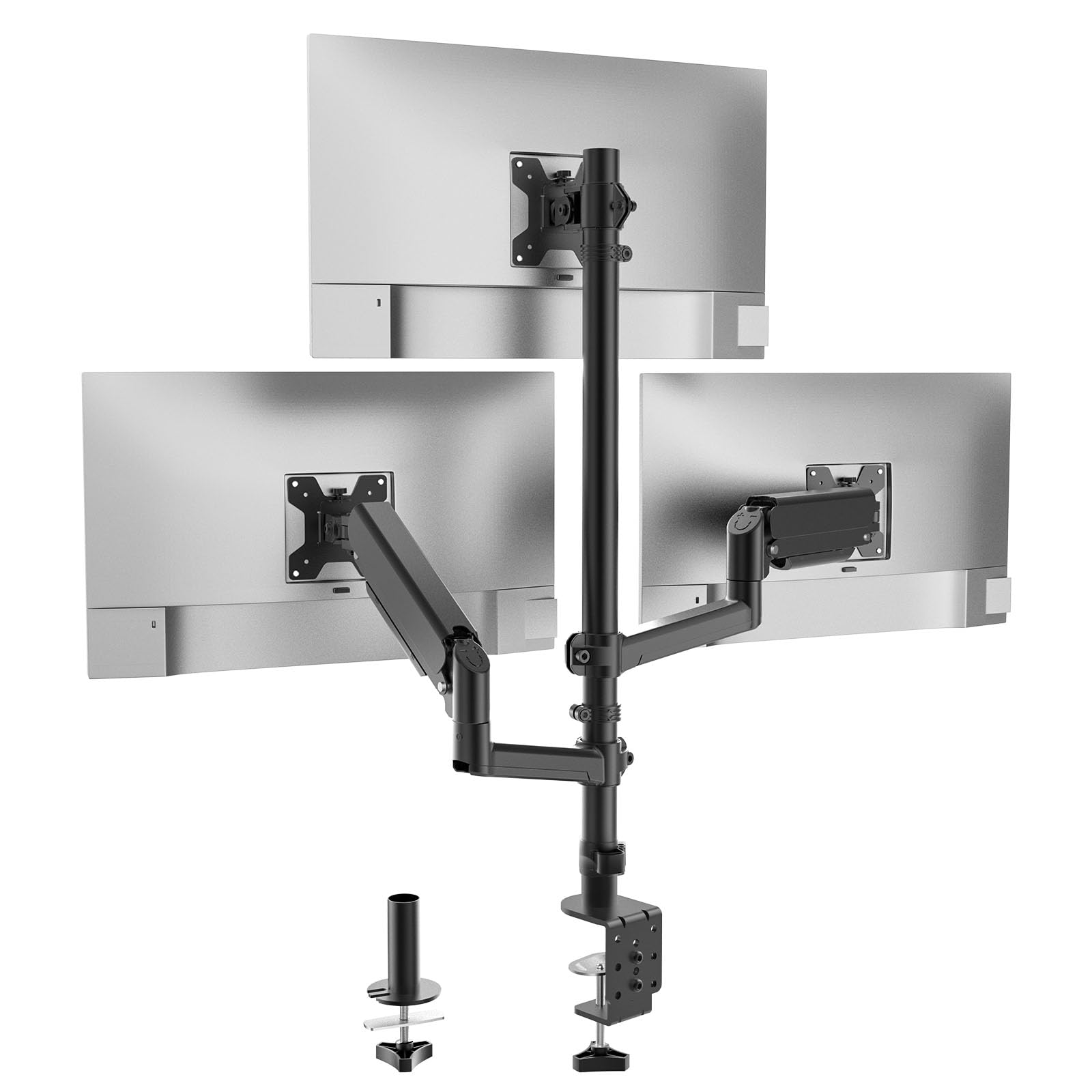 WALI Single/Dual/Triple/Quad Monitor Arm Mount Stand