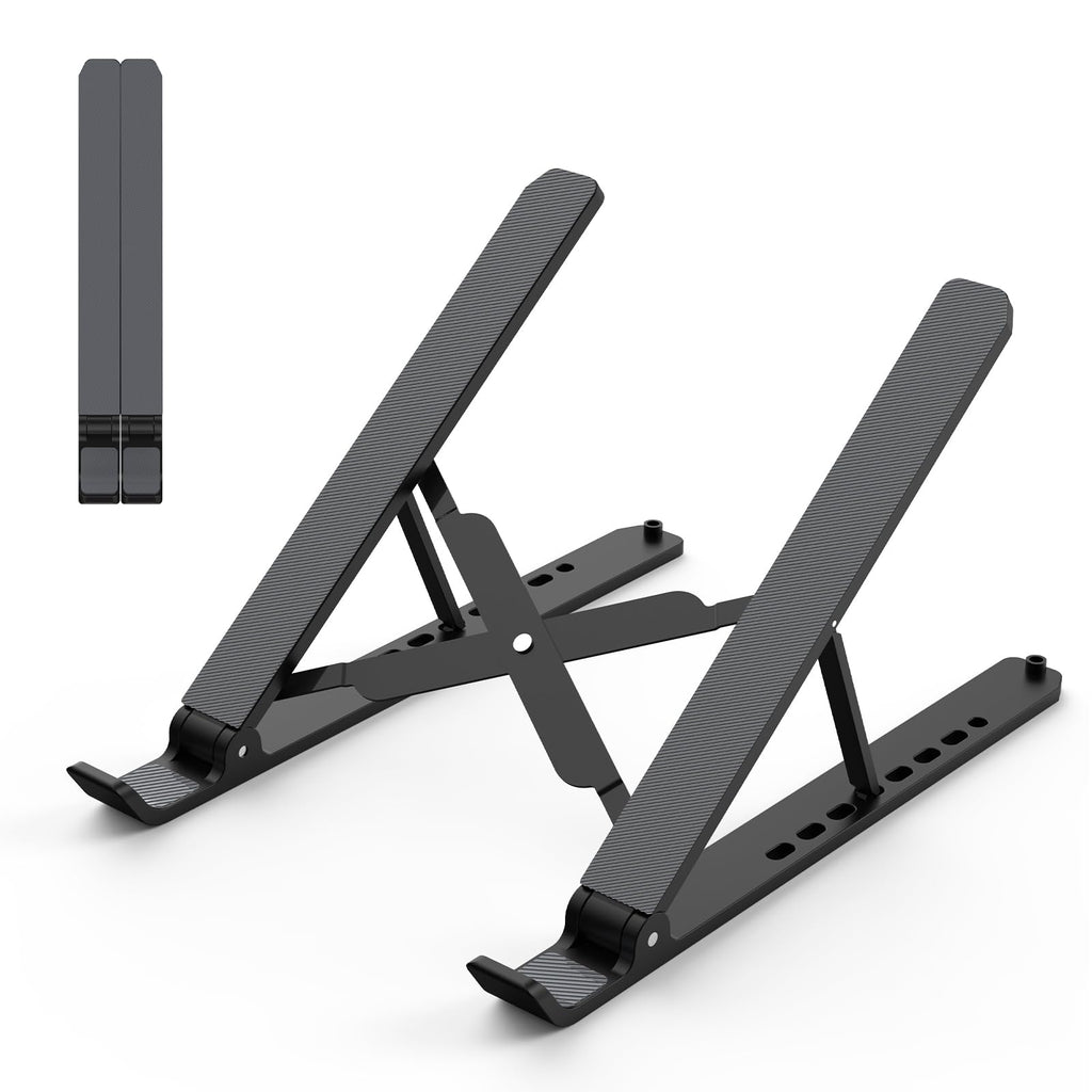 Tonmom Foldable Height-Adjustable Laptop Stand 10–15.6 in