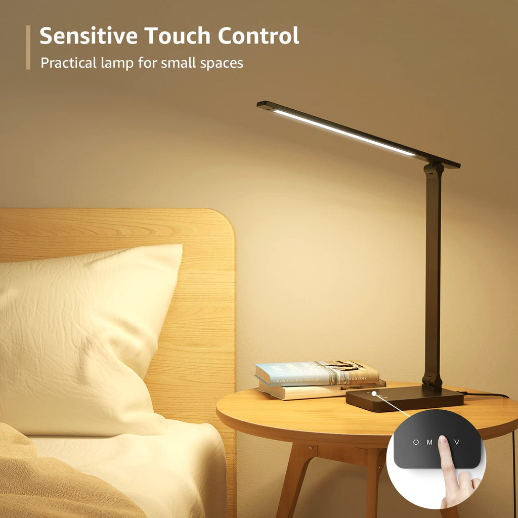 Lepro 9W LED Desk Lamp with Touch Control and Dimming