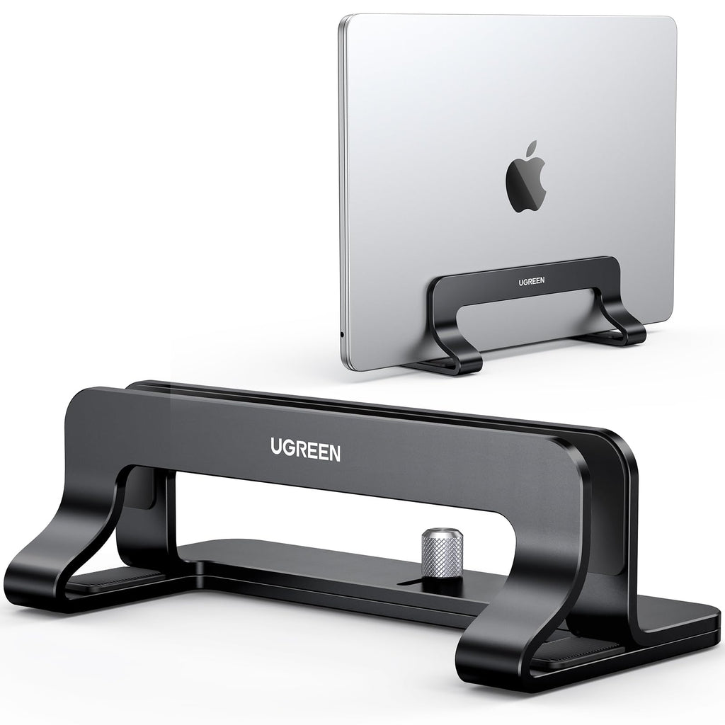 UGREEN Adjustable Vertical Laptop Stand for Up to 17.3-Inch Laptops