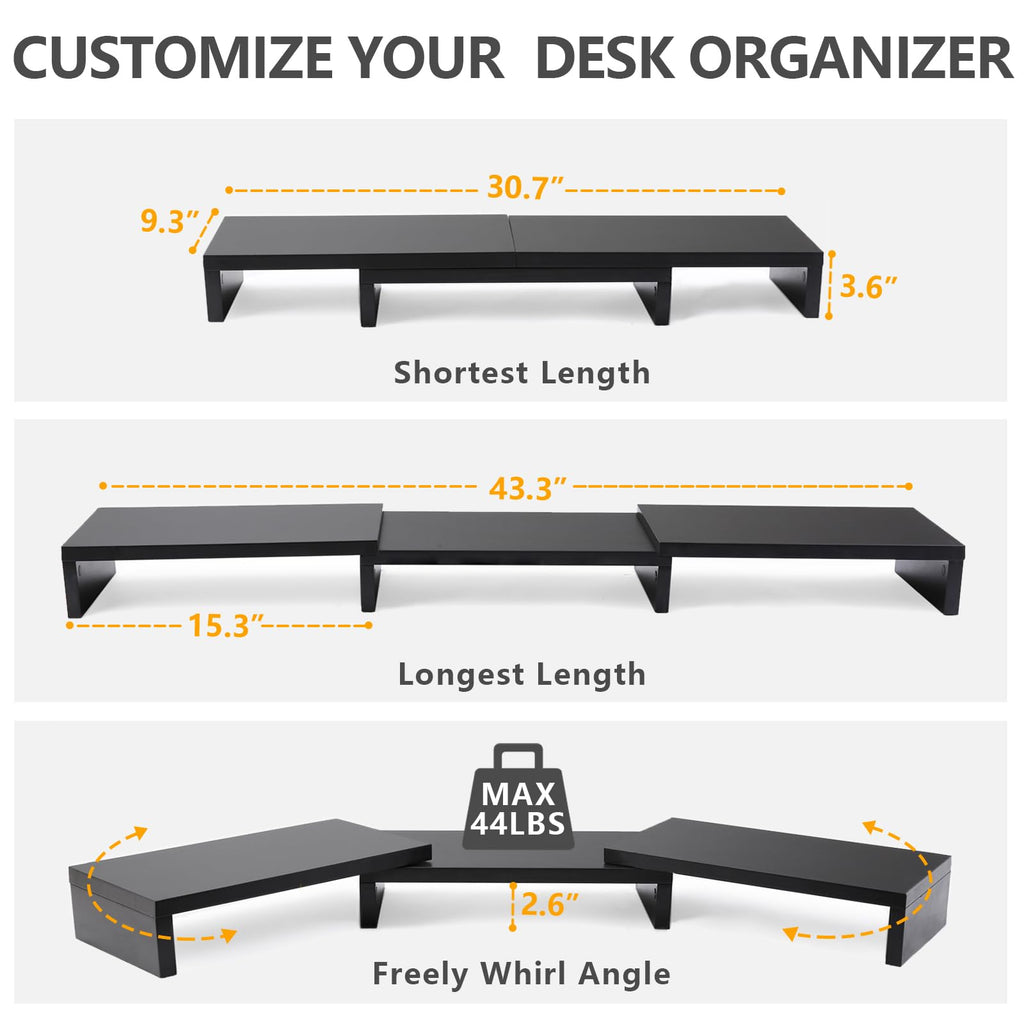 TAVR Furniture Monitor Stand Office Desktop for monitors