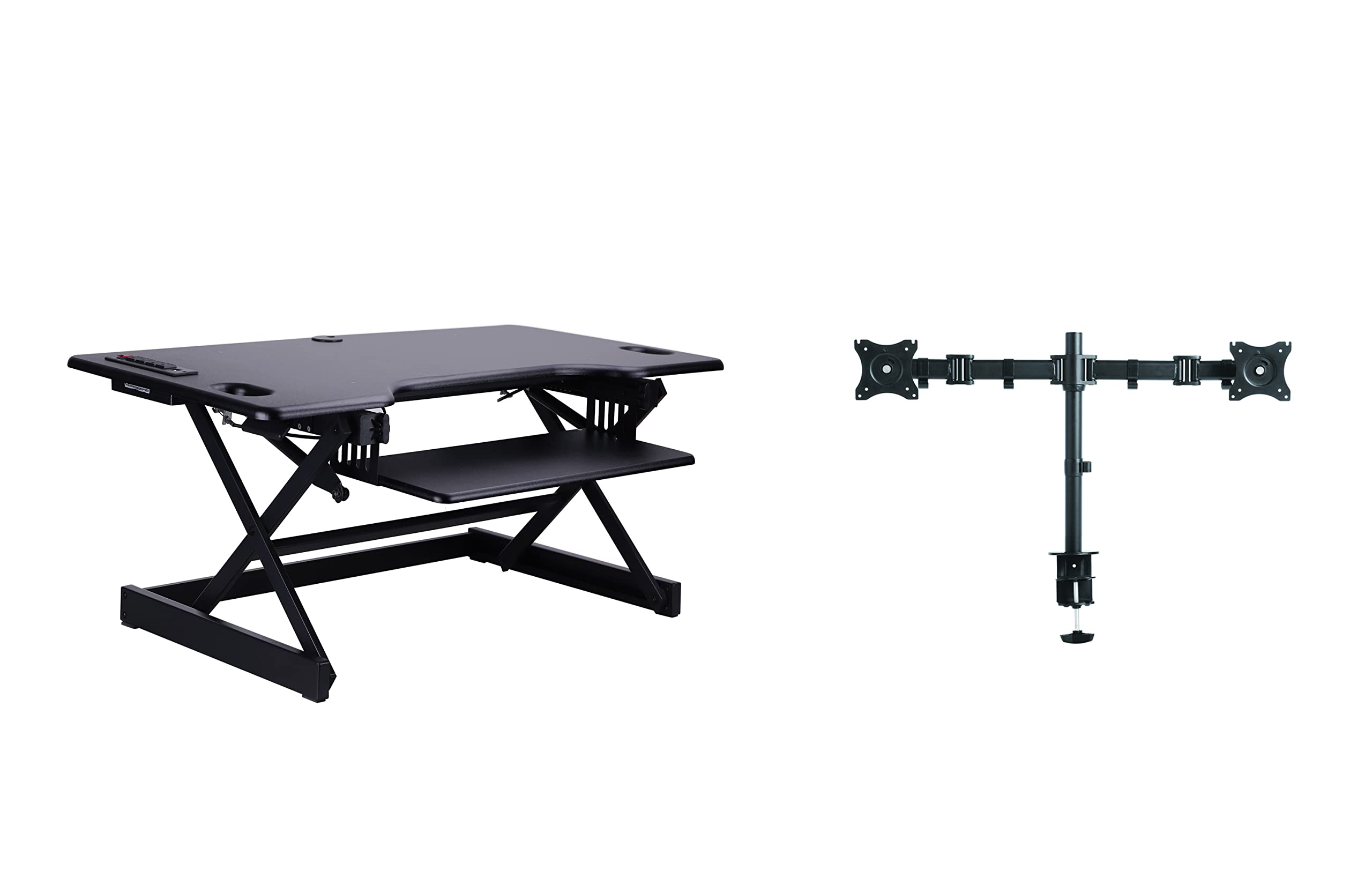 Rocelco 32" Height Adjustable Standing Desk Converter