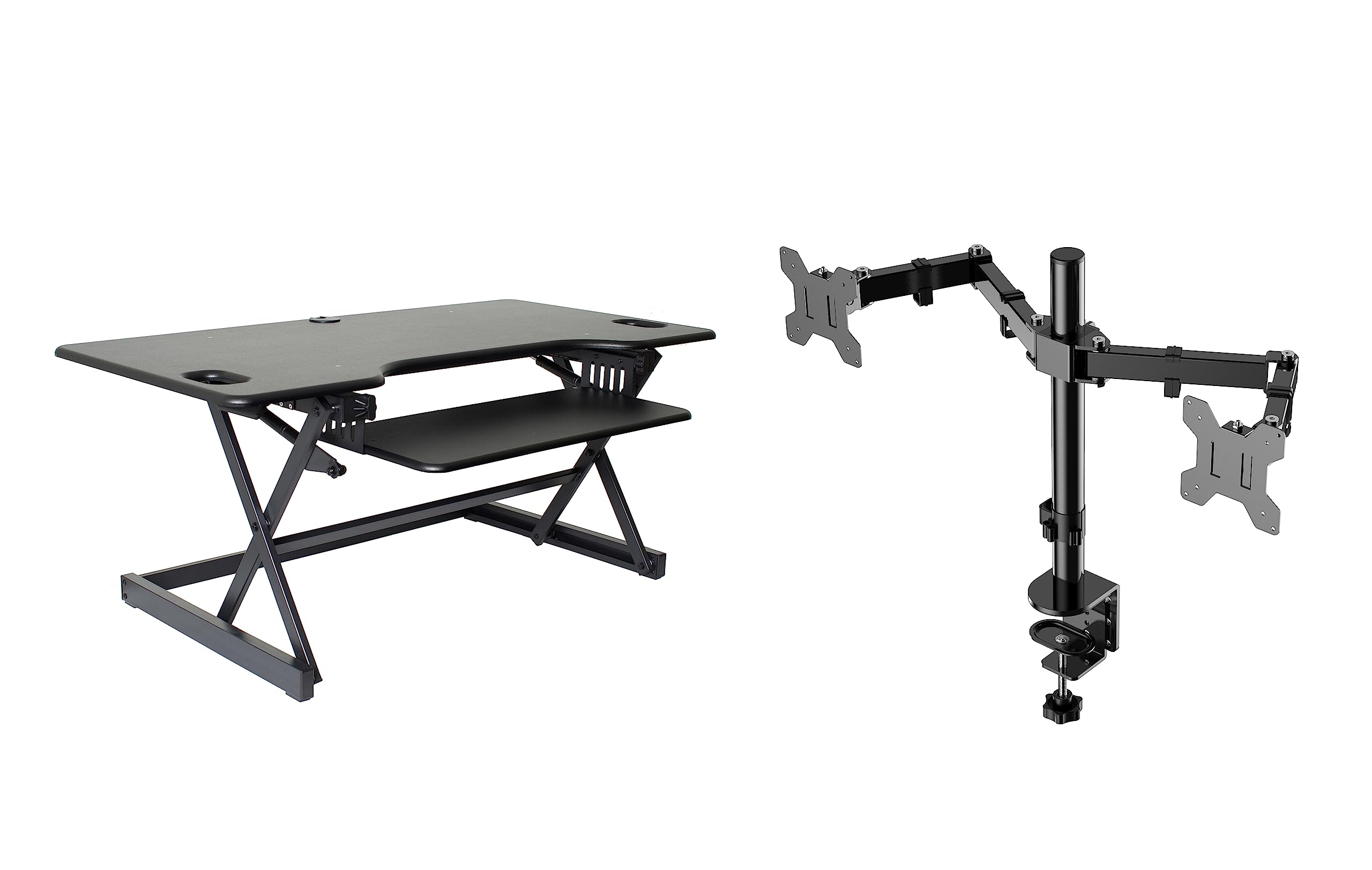 Rocelco 32" Height Adjustable Standing Desk Converter
