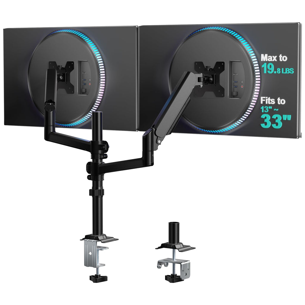 WALI Single/Dual/Triple/Quad Monitor Arm Mount Stand