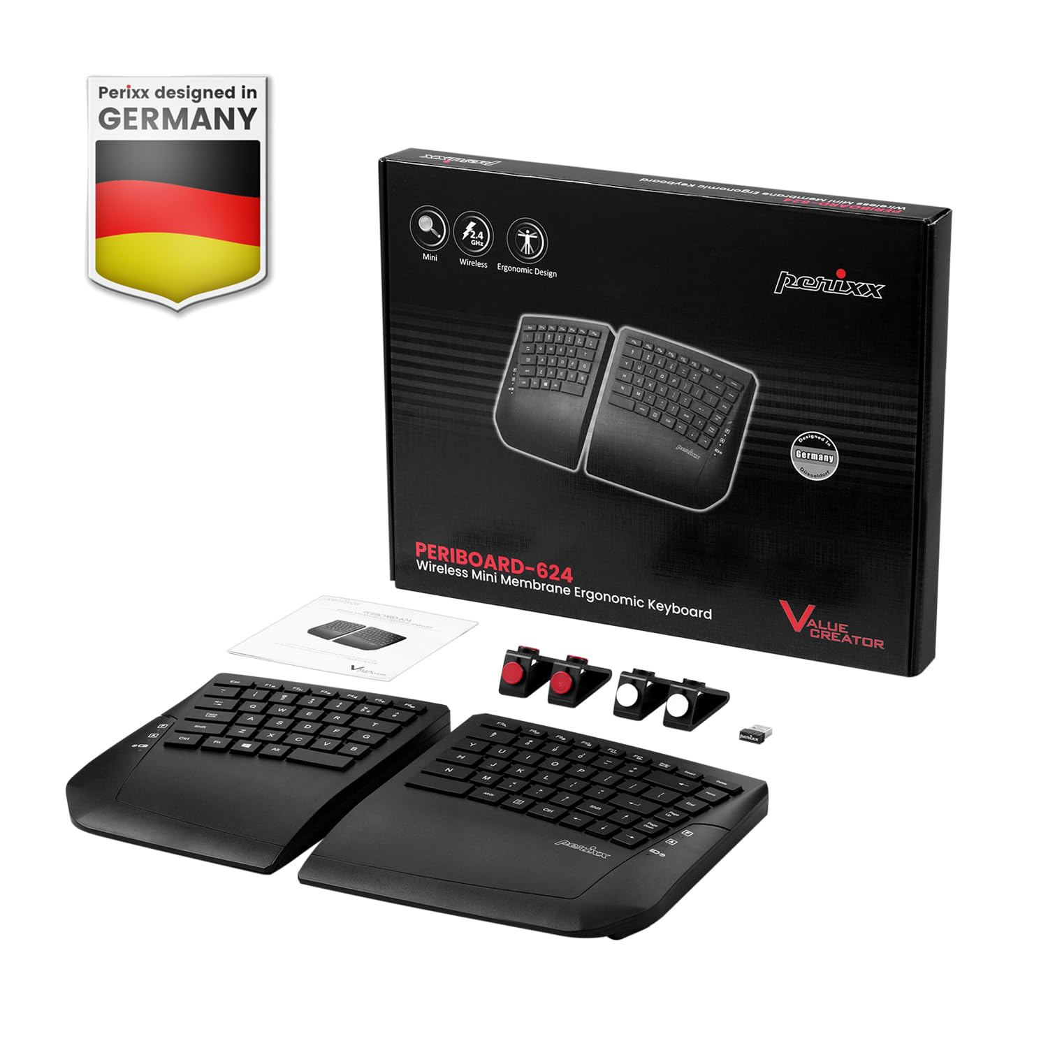 Perixx PERIBOARD-524/624 Ergonomic Split Keyboard