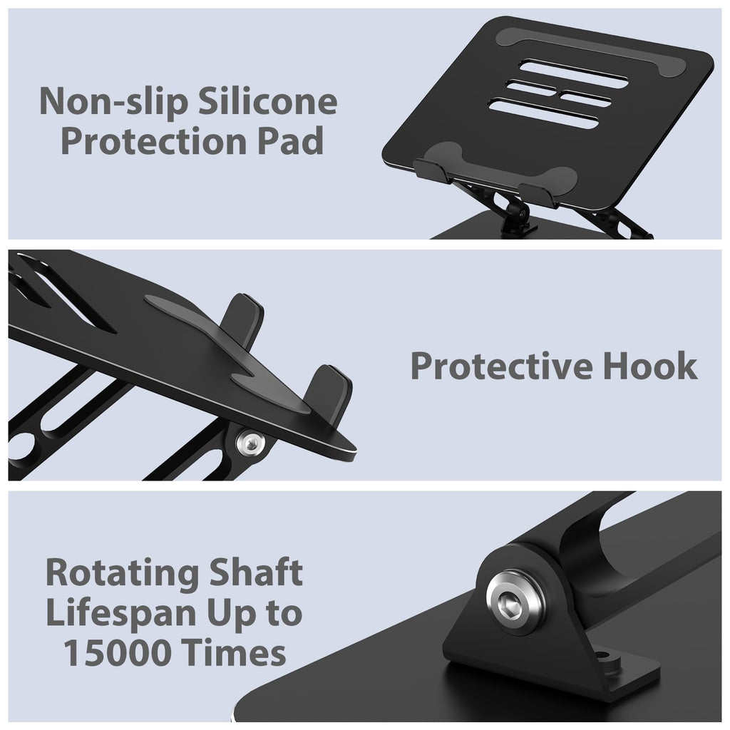 Gogoonike Adjustable Ergonomic Laptop Stand for Desk