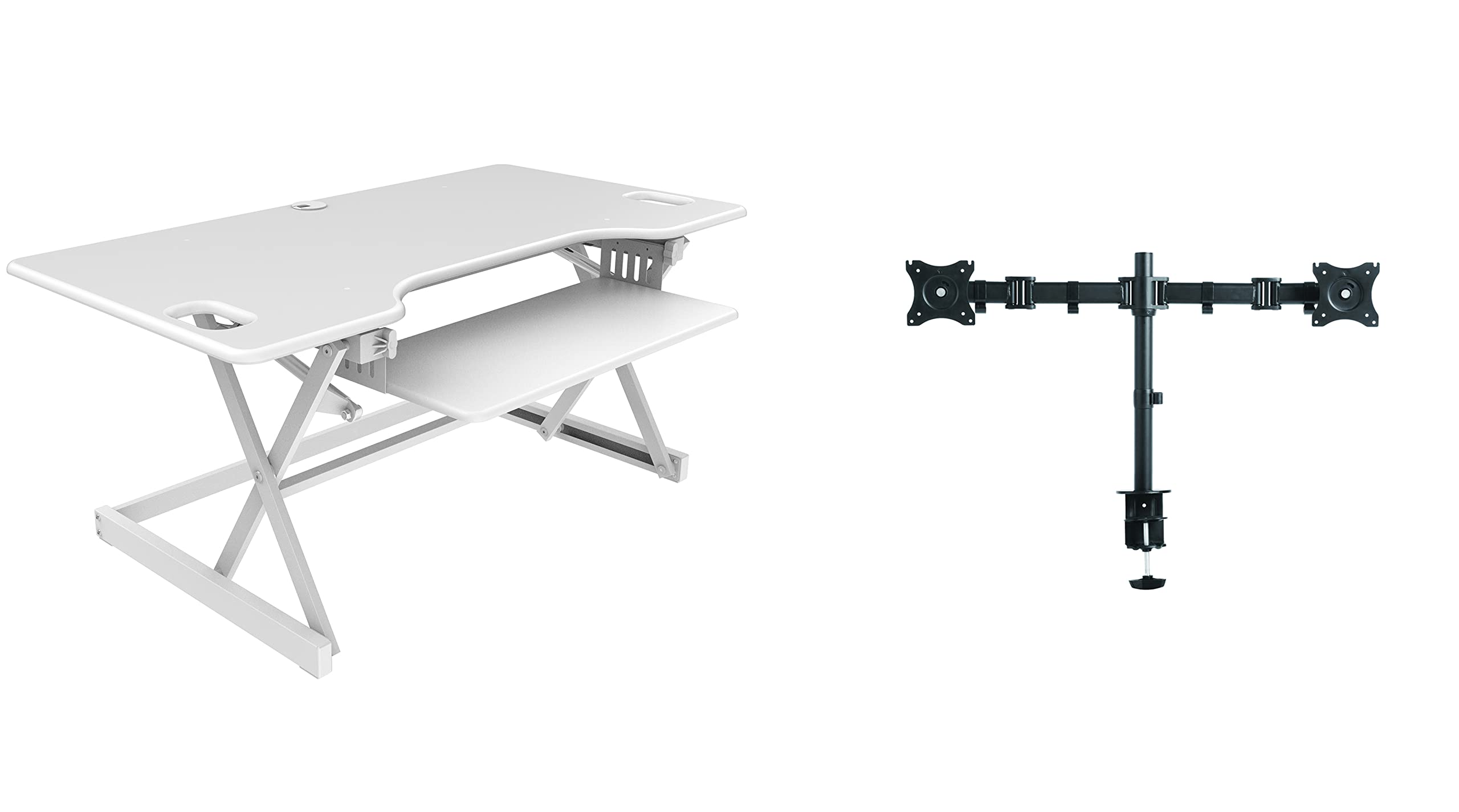 Rocelco 32" Height Adjustable Standing Desk Converter
