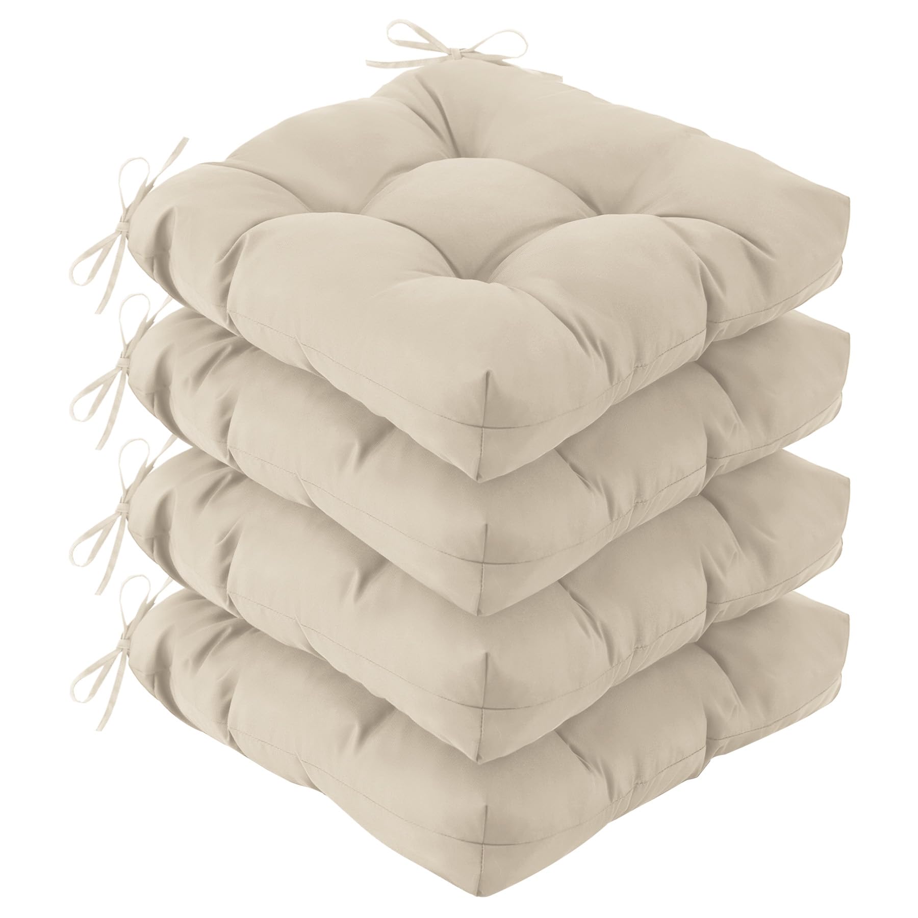 IASEAHK Outdoor Tufted Chair Cushions