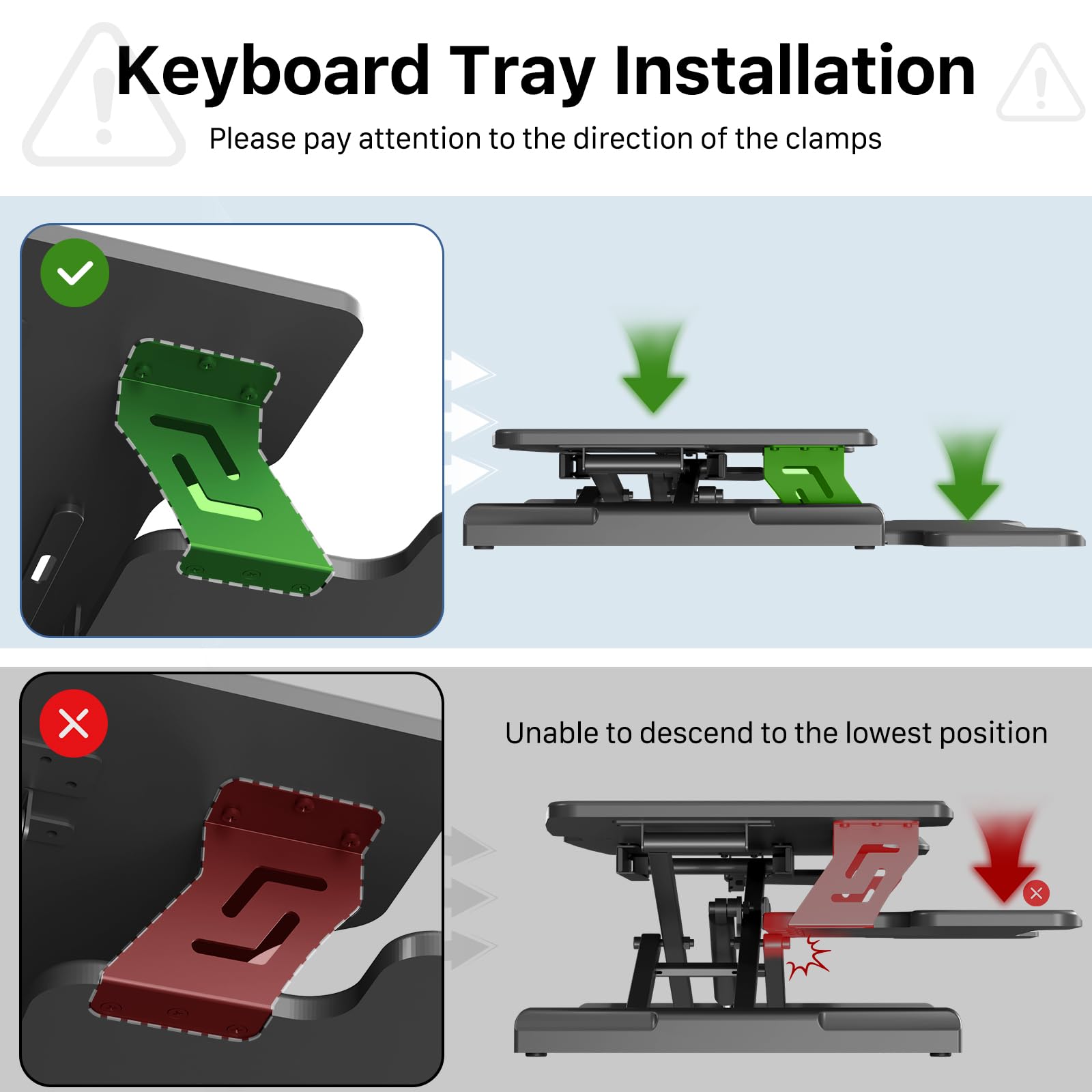 JYLH JOYSEEKER Joy Seeker Standing Desk Converter