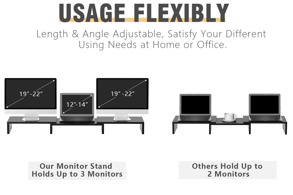 TAVR Furniture Monitor Stand Office Desktop for monitors