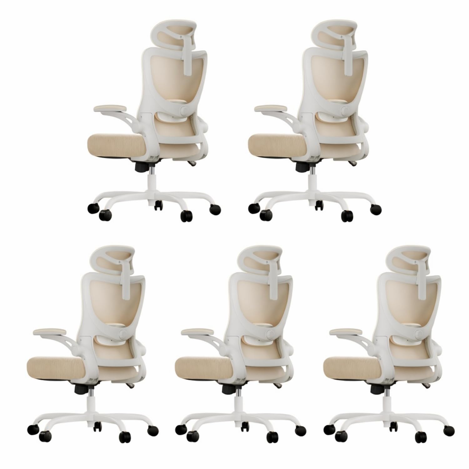 Marsail Ergonomic Office Chair with 3D Armrests