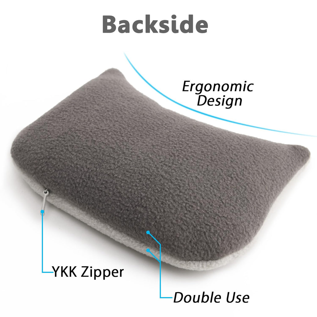 Large Mouse Wrist Rest Bean Bag, Ergonomic Mouse Support Pad Filled Ergo Beads for Computer, Laptop, PC Gaming