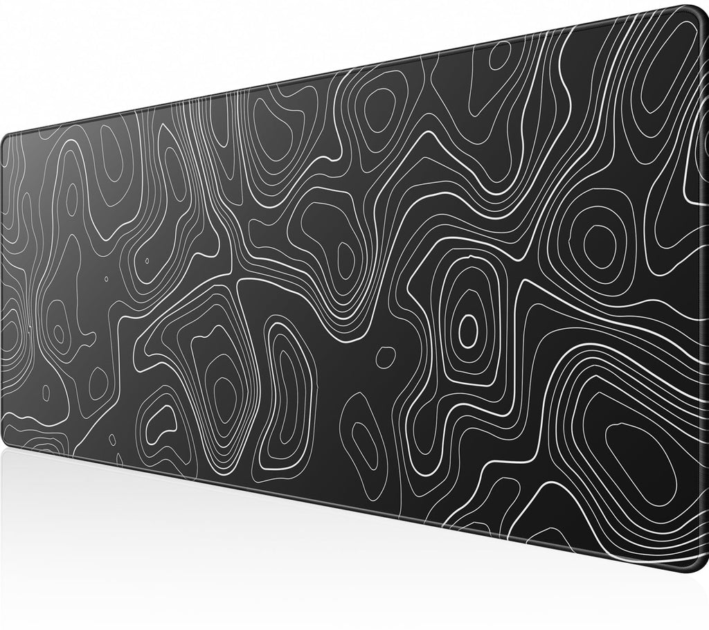 KTRIO Large Gaming Mouse Pad with Stitched Edges