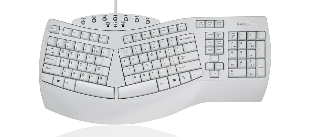 Perixx PERIBOARD Wired Ergonomic Split Keyboard with Wrist Rest