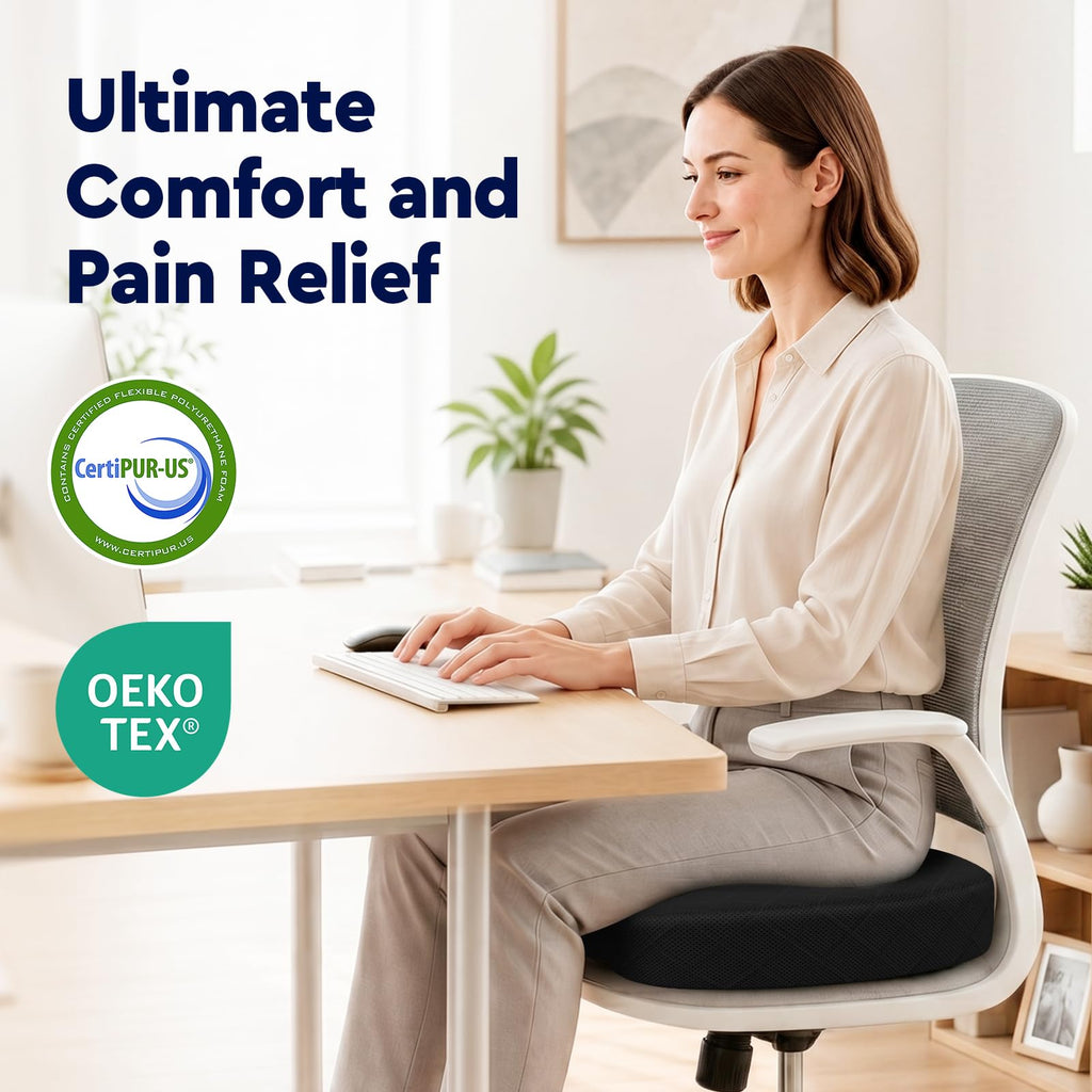 TushGuard Office Chair Seat Cushion