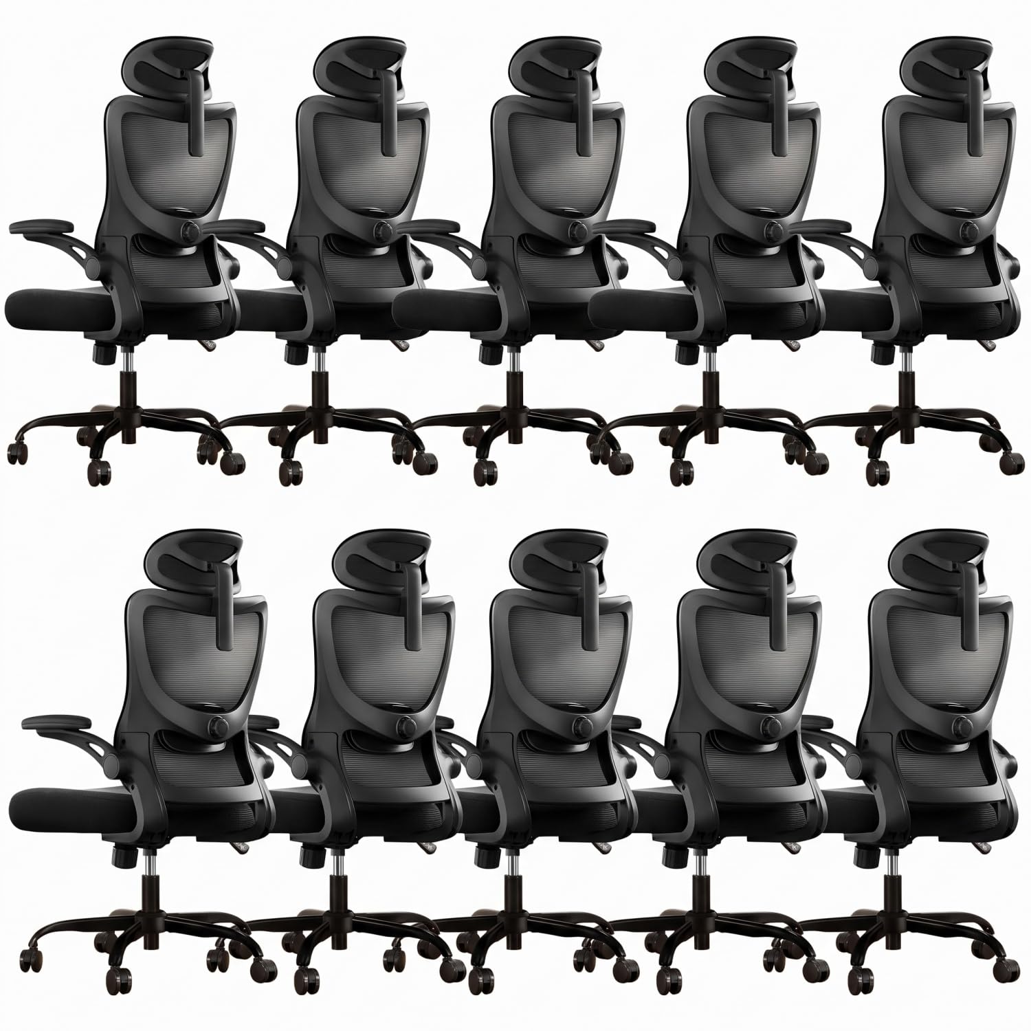 Marsail Ergonomic Office Chair with 3D Armrests