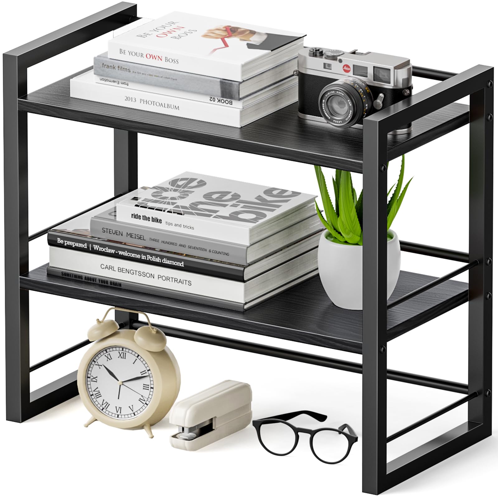 ART-GIFTREE Office Desk Shelf Organizer with Storage