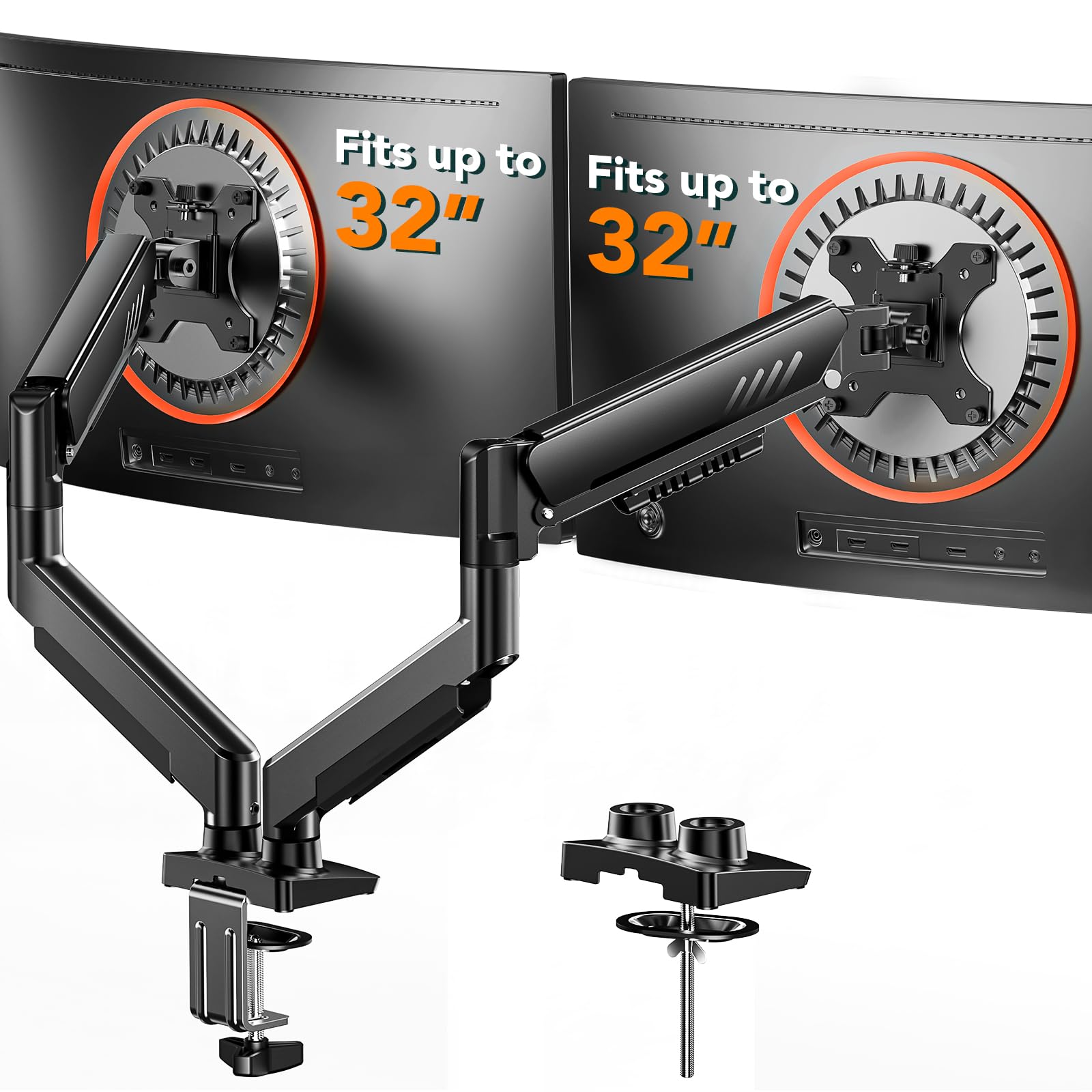 ErGear Monitor Arm, Fully Adjustable Monitor Mount