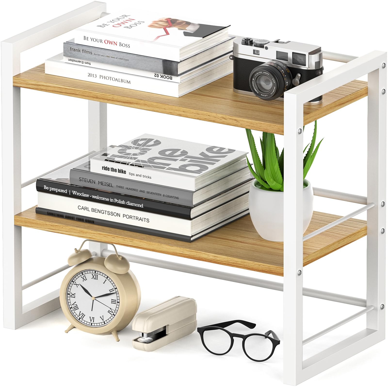 ART-GIFTREE Office Desk Shelf Organizer with Storage