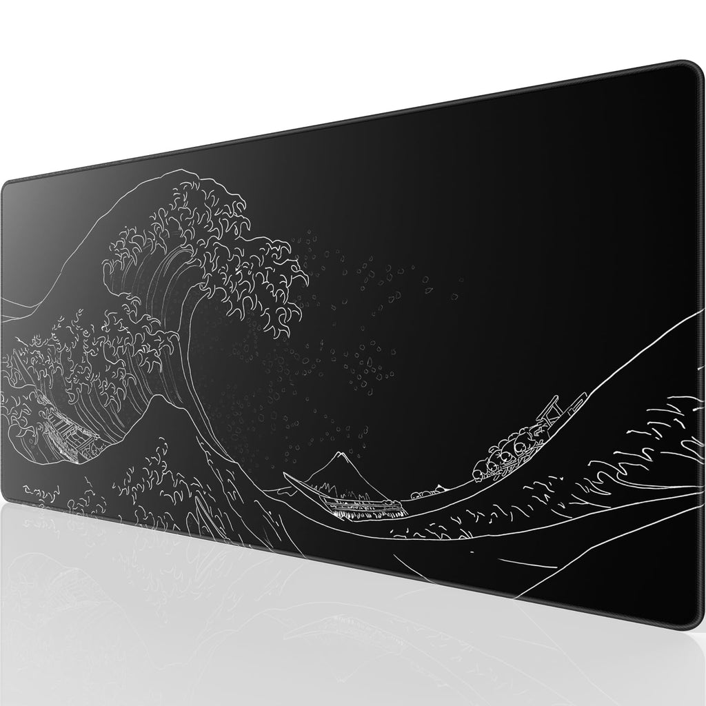KTRIO Large Gaming Mouse Pad with Stitched Edges