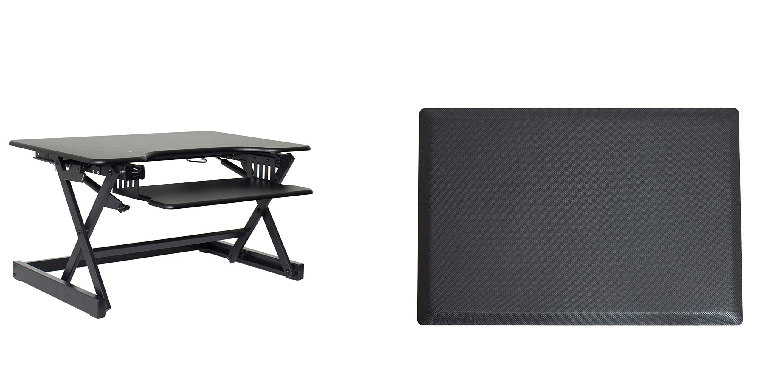 Rocelco 32" Height Adjustable Standing Desk Converter