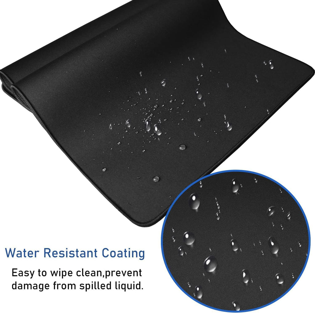 Large Extended Gaming Mouse Pad with Stitched Edges 31.5 x 15.7 in
