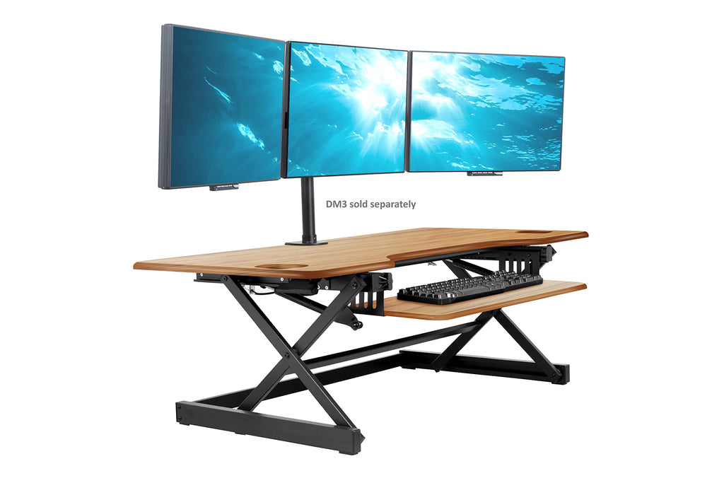 Rocelco 32" Height Adjustable Standing Desk Converter