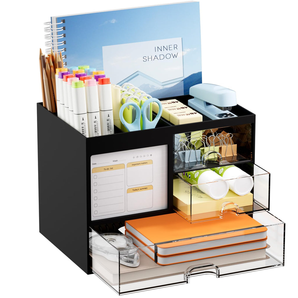 3 drawer organizer with memo