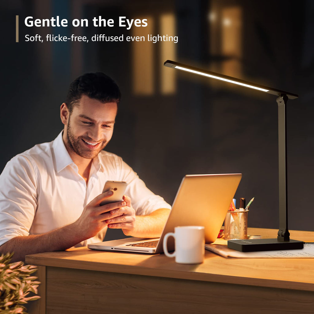 Lepro 9W LED Desk Lamp with Touch Control and Dimming