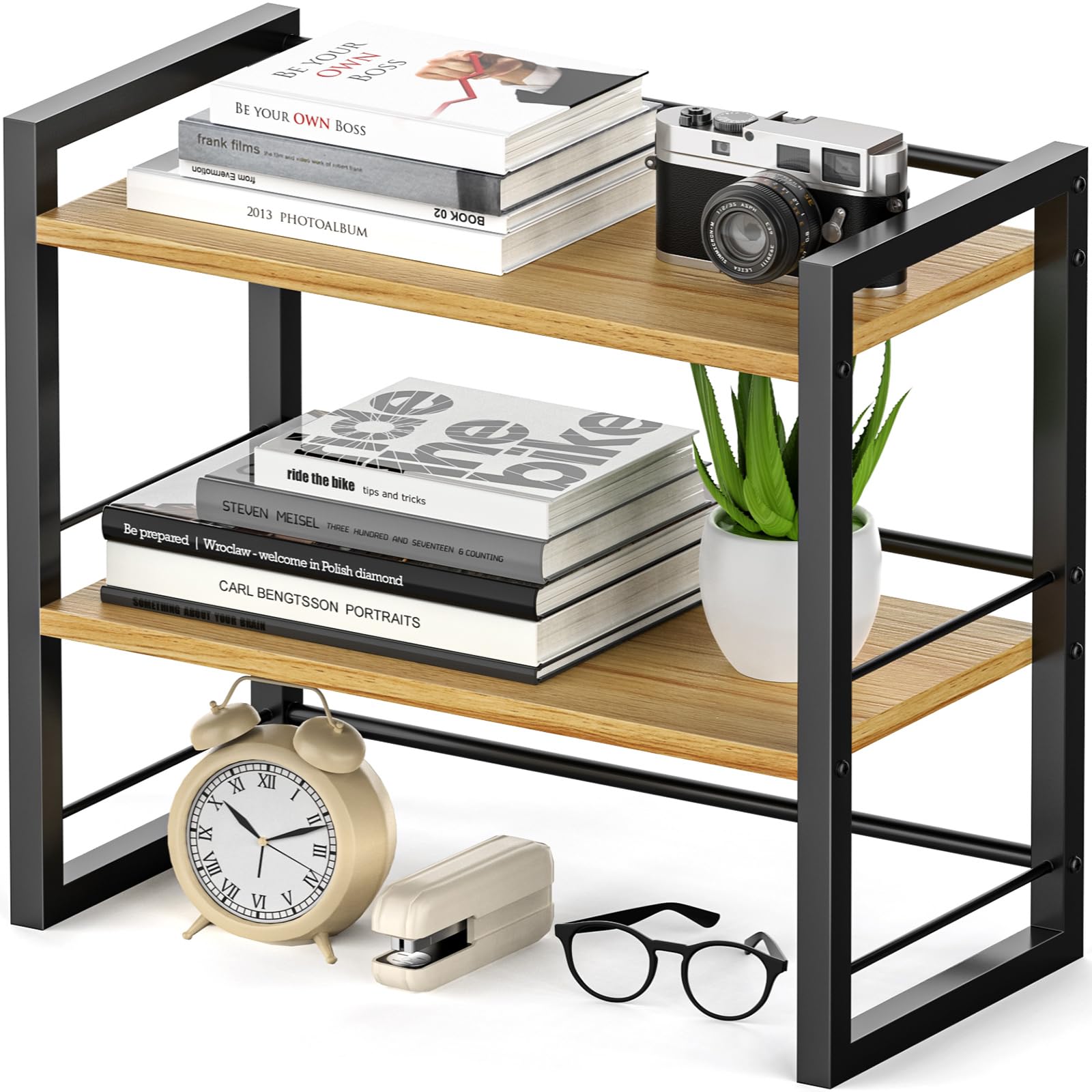 ART-GIFTREE Office Desk Shelf Organizer with Storage