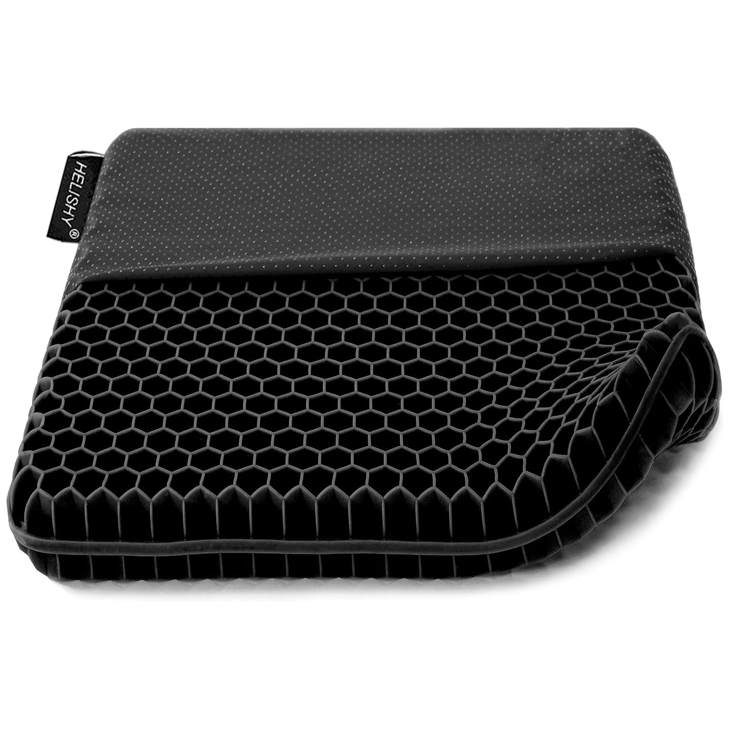 Helishy Gel Seat Cushion, Double Thick Egg Gel Cushion for Pressure Pain Relief, Breathable Wheelchair Cushion Chair Pads for Car Seat Office Chair