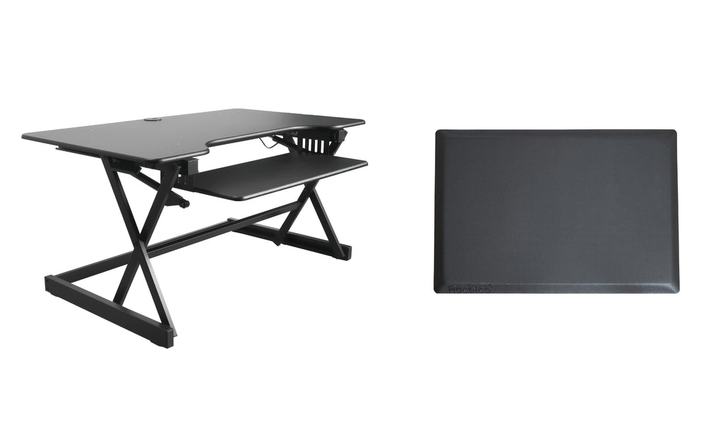 Rocelco 32" Height Adjustable Standing Desk Converter